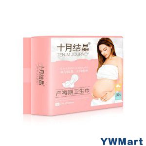 十月结晶 孕妇待产包母婴全套秋冬季产妇入院包产褥期专用卫生巾月子牙刷牙膏入院必备用品套装待产护理 基础款16件套
