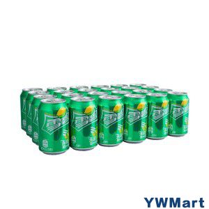 雪碧 Sprite 柠檬味 汽水 碳酸饮料 330ml*24罐 整箱装 可口可乐公司出品