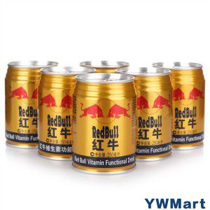红牛 维生素功能饮料 250ml*6罐 组合装