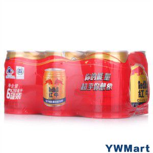 红牛 维生素功能饮料 250ml*6罐 组合装