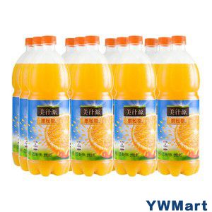 美汁源 Minute Maid 果粒橙 果汁饮料 1.25L*12瓶 整箱装 可口可乐公司出品 新老包装随机发货