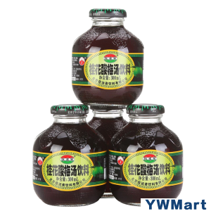 信远斋 桂花酸梅汤饮料 300ml*12瓶 整箱装