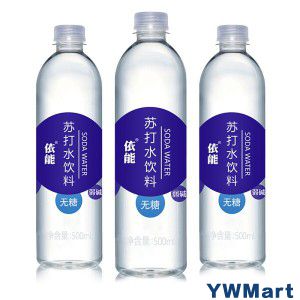 依能 加锌 无糖无汽弱碱 苏打水饮料 500ml*15瓶 塑膜量贩装