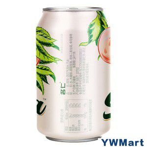名仁 苏打水汽水 330ml*24罐 整箱装 无糖气泡水蜜桃味 汽水汤力水饮料